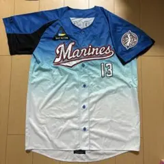 千葉ロッテマリーンズ 復刻 初代 ビジター レプリカユニフォーム S