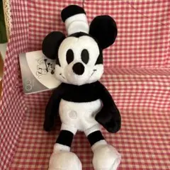 Disney 100周年 蒸気船ウィリーミッキーマウス ぬいぐるみ　銀座で購入