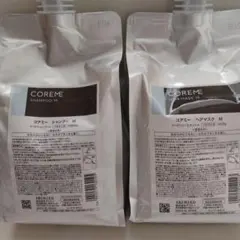 COREME シャンプー M & ヘアマスク M セット 1000ml/g
