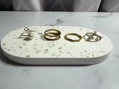 ゴールドリング 9号ほど 4点セット