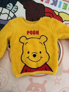 プーさん フリース トレーナー 90センチ