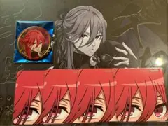 ブルーロック　千切　スマイルベースカフェ　天狗茶亭　ランチョンマット　缶バッジ他