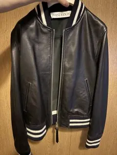 JW ANDERSON レザー バーシティジャケット