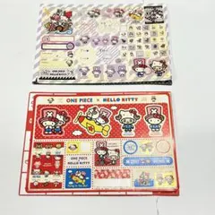 HELLO KITTY × ONEPIECE シール / シールダス