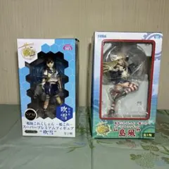 艦これ　スーパプレミアムフィギュアまとめ売り2つ　島風　吹雪