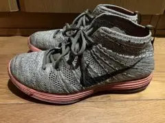 【再値下しました】激レア✨NIKE FLYKNIT CHUKKA グレー/ピンク