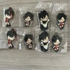 ハイキュー　ラバーストラップ　マスコット　黒尾鉄朗　8点