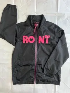 RONI ナイロンジャケット ブラック ピンク ハートのサムネイル