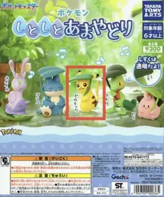 ポケモン しとしとあまやどり ピカチュウ
