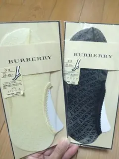 BURBERRY フットカバー 2足セット 23-25cmのサムネイル