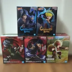 はたけカカシ うちはオビト うずまきナルト うちはサスケ 我愛羅 5体セット