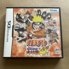 任天堂DSのNARUTO 最強忍者大結集4 空箱