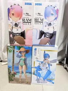 (新品未開封)リゼロ レム プライズフィギュア まとめ売り Amazon.co.jp: セガ Re:ゼロから始める異世界生活 FIGURIZM レム