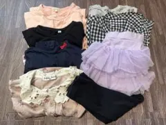 95cm 女の子 ロンT チュールスカッツ　まとめ売り　セット