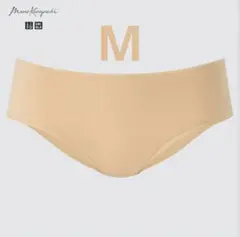 ユニクロ マメクロ エアリズムコットンショーツ ヒップハンガー ベージュ M
