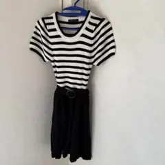 To b. by agnes b. ストライプワンピース