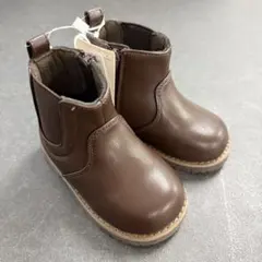 【14cm】petit main ブーツ　女の子　茶色