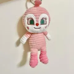 【アンパンマンミュージアム限定】コーデュロイ　ドキンちゃん チャーム　ぬいぐるみ