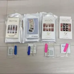 ネイルチップ ４箱セット