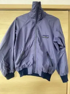 パタゴニア シェルドシンチラ キャプリーン ブルー 80s ナス紺　デカタグ