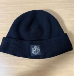 STONE ISLAND ビーニー ブラック - メルカリ