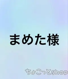 まめた様 リクエスト 2点 まとめ商品