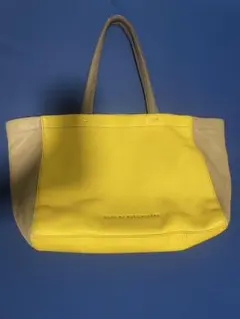 MARC BY MARC JACOBS レザー トートバッグバイカラー