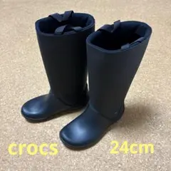Crocs レインブーツ ブラック W8 24cmのサムネイル