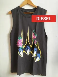 DIESELディーゼル　タンクトップ・チュニック　プリント　スタッズのサムネイル