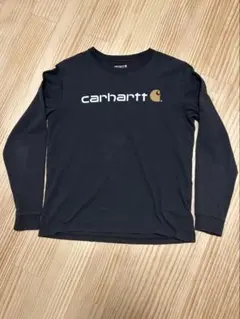 ユ*ウ様 【廃盤商品‼️】CARHARTT 長袖ロゴtシャツ Mサイズ ブラック
