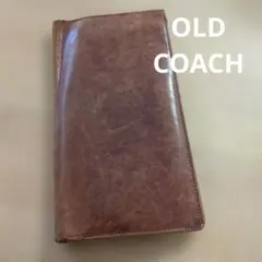 COACH オールドコーチ　ブラウン レザー 長財布