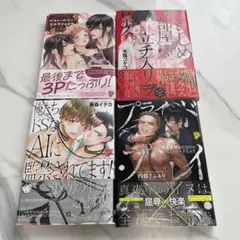 ジュネットコミック　ピアスシリーズ　4冊セット