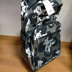 未使用タグ付き WILSON クマ 総柄 キャリーケース