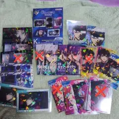 バラ売り1枚50円＊ブルーロック一番くじ決戦の覚悟K賞ホログラムステッカー15枚