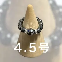 天然石❥エメラルド❦アパタイト❦ヘマタイト❦ テラヘルツ鉱石✧ 指輪