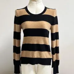 アッシュビス カシミヤ100% 長袖ニット セーター フリーサイズ