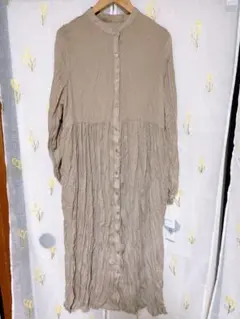 プチプラのあや ワンピース ベージュ M 新品 未使用 タグ付き