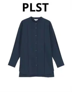 バンドカラーブラウス