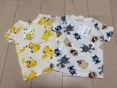 Tシャツ ２枚セット ピカチュウ アンパンマン　80 ベビー