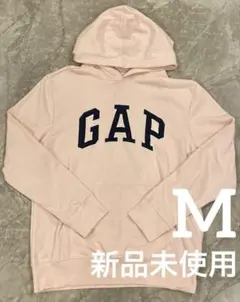 (新品未使用)GAP ピンク(ベビーピンク寄り)フード付きパーカー M