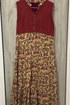 vintageロングワンピース