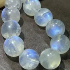 ☆別格高級品！ブルームーンストーン　ブレス　丙午開運宝珠①！神秘