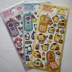 【最安値】平成はっぴーフォン ポムポムプリン ポチャッコ マイメロクロミ