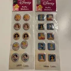 【Disney Princess】ディズニープリンセス　立体シール