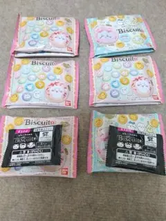 ちいかわ刺繍缶バッジ2個+ビスケット6個のサムネイル