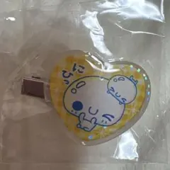 平成ファンシーおはじきシール風前髪クリップ あわわちゃん