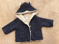 ベビーGAP フード付きベビーアウター くま　60