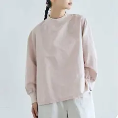 ハイネックブラウス 長袖