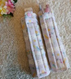 ランドセル肩カバー フラワー♡リボン水色 - メルカリ