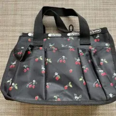 ✨大人気✨レスポートサック いちご泥棒 2WAY ボストンバッグ 大容量 鳥 苺 ✨大人気✨レスポートサック いちご泥棒 2WAY ボストンバッグ 大